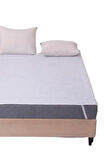 Evony 200x200 Cm Sıvı Geçirmez Çift Kişilik Alez Yatak Koruyucu