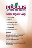 Proclis Sedir Ağacı Yağı,  %100 Doğal Uçucu Yağ, Sedir Oil, 3'lü Set 3x10ml