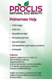 PROCLİS Palmarosa Yağı, Uçucu Yağ, Palmarosa Oil, Cymbopogon Martini 3x10 ml, 3'lü Set