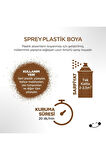 POLİSAN PLASTİK YUZEY SPREY A.KAHVERENGI RAL8003