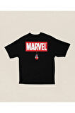 Marvel Küçük Örümcek Adam Baskılı Unisex Oversize Tişört