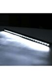 108w 36 Led Tek Sıra Offroad Yayıcı Gündüz Farı Lambası Projektör 96 Cm