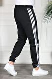 3 Seritli Cepli Unisex Eşofman Altı