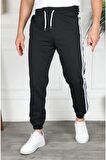 3 Seritli Cepli Unisex Eşofman Altı