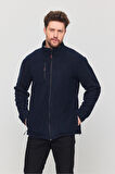  Polar Tam Fermuarlı  Cepli Outdoor Polar Ceket