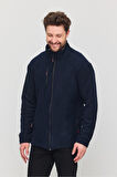  Polar Tam Fermuarlı  Cepli Outdoor Polar Ceket