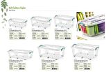 Polytime Tekerlekli Multibox Şeffaf Kilitli Saklama Düzenleme Kabı Kutusu - Dikdörtgen - 60 Litre