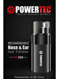 Profesyonel Şarjlı Burun & Kulak Kılı Tıraş Makinesi Powertec TR-504