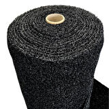 Kıvırcık Kapı Önü Dış Mekan Paspas / Kalınlık : 14 mm. / En : 1.20 M. - Boy : 2 Metre / Siyah
