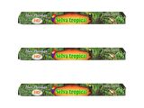 Hari Darshan Selva Tropical Yağmur Ormanları Çubuk Tütsü - Oda Ortam Kukusu - 20 Adetlik 3 Paket