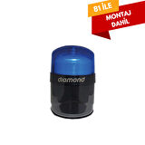 Pera Water Diamond İthal Taiwan Filtreli 6 Aşamalı Alkali Su Arıtma Cihazı (night Blue) Pompasız