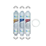 PWS Kapalı Kasa Su Arıtma Cihazlarına uygun Eco  3 lü set