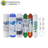 Purefer Açık kasa çift karbonlu Sertifikalı 6li mebransız  mineral +alkalili