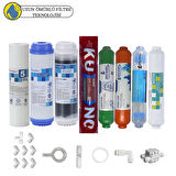 Purefer Açık kasa çift karbonlu Sertifikalı 8li Orijinal Lg Kuno mebran  mineral+alkalili+detox