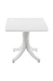 Favori Masa Plastik Bahçe Masası Teak Kare 80 Cm X 80 Cm 2 Iki Üç Kişilik
