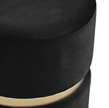 Prada Puf-Spor Dikişli Gold Detaylı Silinebilir Kadife Kumaş Modern Lüx Puf-Bench-Makyaj