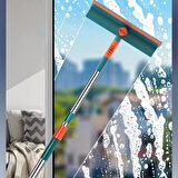 Teloskopik Mikrofiber Sihirli Çift Taraflı Çok Amaçlı Cam Silme Aparatı Pratik Mop Camsil Pratik
