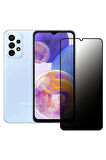 Samsung Galaxy A23 Uyumlu Görünmez Hayalet Full Kaplayan Ekran Koruyucu Cam