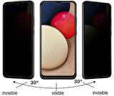 Samsung Galaxy A23 Uyumlu Görünmez Hayalet Full Kaplayan Ekran Koruyucu Cam