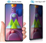 Samsung Galaxy M51 Uyumlu Görünmez Hayalet Full Kaplayan Ekran Koruyucu Cam
