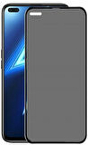 Oppo Reno 4 Lite Uyumlu Görünmez Hayalet Full Kaplayan Ekran Koruyucu Cam