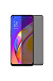 Oppo Reno 5 Lite Uyumlu Görünmez Hayalet Full Kaplayan Ekran Koruyucu Cam