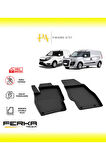 Fiat Doblo Ön 2 Parça 2010-2019 4D Havuzlu Paspas