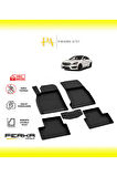 Mercedes CLA Serisi C117 2013-2018 4D Havuzlu Paspas
