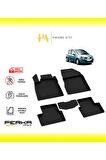 Renault Modus 2004-2008 4D Havuzlu Paspas