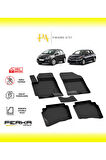 Toyota Yaris 2-3 2005-2013 4D Havuzlu Paspas