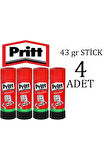 Pritt Mum Yapıştırıcı 43 Gr 4'lü Set