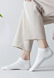 Unisex Comfort Pamuklu Terletmez Pantolon Çorap Seti 8'Çİft