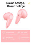 Pro 6plus Slikonsuz Kablosuz Bluetooth Kulaklık PEMBE
