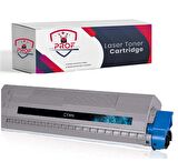 Oki C5540 Mavi Toner - Muadil