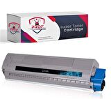 Oki C810CDTN Mavi Toner - Muadil