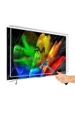 65" Inç 165 Ekran 4k Uyumlu Şeffaf Ultra Dayanıklı Tv Ekran Koruyucu Tv Screen Protector