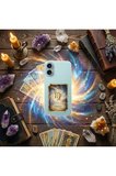 Infinix Hot 20 ile Uyumlu Burç Kartları Başak Tasarımlı Şeffaf Silikon Kılıf