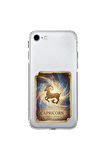 iPhone 7 ile Uyumlu Burç Kartları Oğlak Tasarımlı Şeffaf Silikon Kılıf