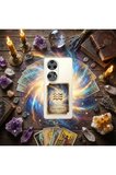 Samsung Galaxy A24 ile Uyumlu Burç Kartları Kova Tasarımlı Şeffaf Silikon Kılıf
