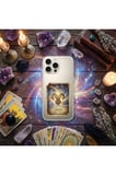 Samsung Galaxy A30S ile Uyumlu Burç Kartları Koç Tasarımlı Şeffaf Silikon Kılıf