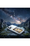 Samsung Galaxy S10 ile Uyumlu Burç Kartları Yangeç Tasarımlı Şeffaf Silikon Kılıf