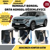 Renault Boreal Orta konsol düzenleyıcı-Kolçak altı organizer