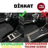 Renault Boreal Kolçak altı organizer-Orta konsol düzenleyıcı-Evolution modeller ile uyumludur!