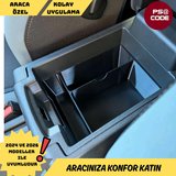 Renault Boreal Kolçak altı organizer-Orta konsol düzenleyıcı-Evolution modeller ile uyumludur!