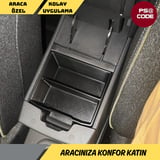 Renault Captur Orta konsol düzenleyici - Organizer  (2020 ile 2026 arası uyumlu)