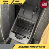 Renault Captur Orta konsol düzenleyici - Organizer  (2020 ile 2026 arası uyumlu)