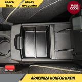 Renault Captur Orta konsol düzenleyici - Organizer  (2020 ile 2026 arası uyumlu)
