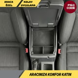 Toyota Hilux 2016-2025 ile uyumlu, orta konsol düzenleyici-organizer