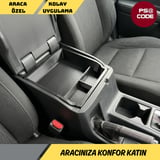 Toyota Hilux 2016-2025 ile uyumlu, orta konsol düzenleyici-organizer