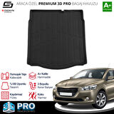 S-Dizayn Peugeot 301 3D Pro Bagaj Havuzu 2012 Üzeri A+ Kalite